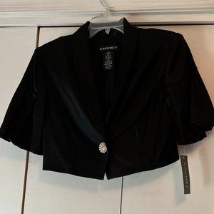 NWT! Cachet Short Dress Jacket - Black - Size M